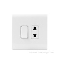 16AX 250V 1Gang Switch 10A 2Pin Socket